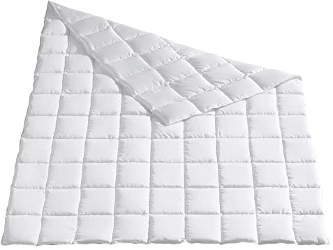 Häussling Home Sommer Daunendecke 155x220 cm | Sommerdecke, Daunendecke Sommer, Made in Germany, 90% Daunen, auch für Allergiker geeignet, Bezug 100% Baumwolle,Füllgewicht 300g