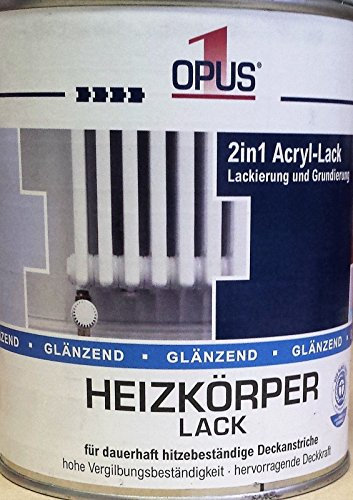 OPUS1 Heizkörperlack gl 0,75L wasserverdünnbar