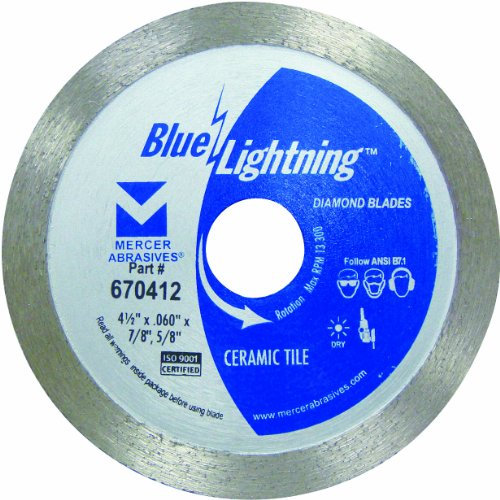 Mercer Abrasives Diamant Klinge für Keramik Fliesen, 670412