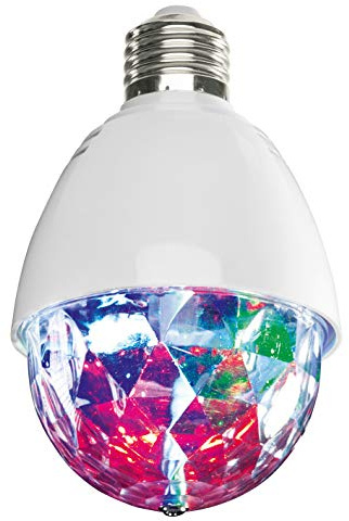 EASYmaxx 04684 LED Disco Lights Party Lights | Crystal Rotating Ball | LED Ball