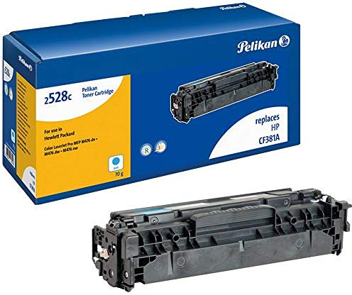 Pelikan Toner ersetzt HP CF381A (passend für Drucker HP CLJ Pro MFP M 476 DN / -DW / -NW)