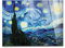 Giallobus - Gemälde - Vincent Van Gogh - Sternenklare Nacht - Acrylglas - 140x100 - Bereit zum Aufhängen - Moderne Gemälde für zu Hause