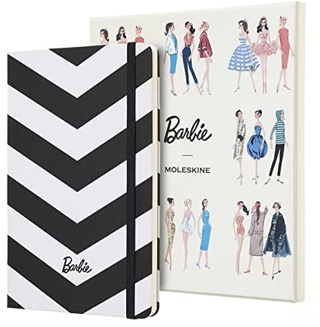 Moleskine Barbie Taccuino Large, in Edizione Limitata, a Righe, Edizione da Collezione