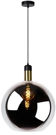 LUCIDE JULIUS - Suspension - Ø 40 cm - 1xE27 - Fumé
