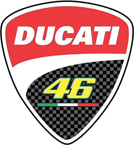 Retrolo-Sticker für Helm Ducati 46