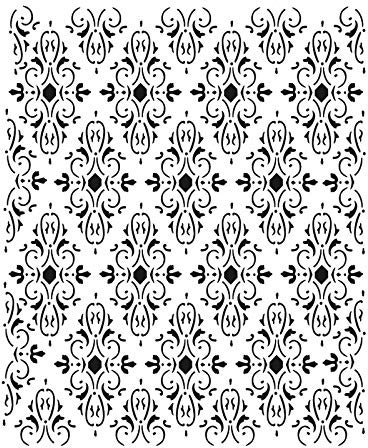 Ideen mit Herz Laser-Kunststoff-Schablone | DIN A4 | Hintergrund | Hintergründe | Perfekt geeignet für Textilgestaltung, Wandgestaltung, Fenster, Papier, Scrapbooking, Basteln, DIY (Mixed Media 09)