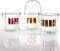 3er Set Windlichter Fun Happy Summer aus Metall und Glas. Kerzenständer Kerzengläser…