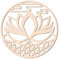 GLOBLELAND 31 cm Lotus Wandkunst Holz Kristall Gitter Wandkunst Heilige Geometrie Home Decor, Lasergeschnittene Hölzerne Wandskulptur Für Die Wanddekoration Art Home Decoration