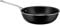 Alessi Pots&Pans Padella Alta al, Alluminio con Rivestimento Antiaderente, Inossidabile 18/10, Fondo in Acciaio Magnetico Adatto Anche alla Cottura a Induzione, Nero, 28 cm