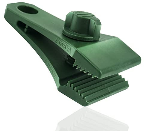20 x große Zelt-Clips, grün