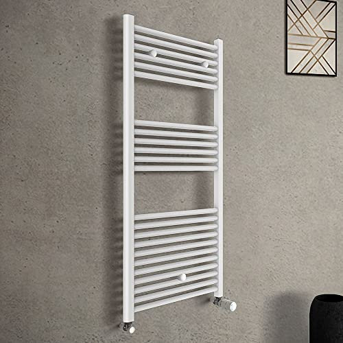 Termoarredo scaldasalviette Bianco 600x112 Cm Interasse 55 Cm