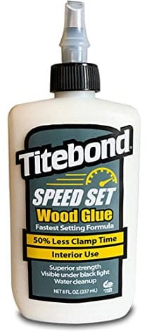 Titebond Colle à bois 4363 Speed Set Wood Glue 237 ml pour l'intérieur
