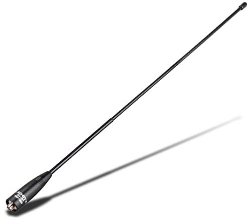 Baofeng Authentic Genuine 771 15.6-Inch Whip VHF/UHF (144/430Mhz) Antenna SMA-Female for BaoFeng UV-5R UV-82 BF-888S BF-F8HP Ham CB Two Way Radio Transceiver