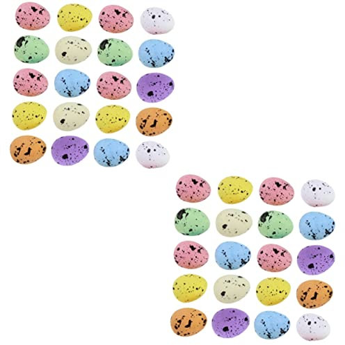 Toyvian 2 Sets Miniatur-osterschäume Osterdekor Basteln Osterdekore Hervorragende Verarbeitung Für Osterfüller 200 Stück * 2