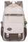 Wanik Schulranzen Mädchen Junge Schulranzen Wasserdicht Rucksack Nylon Schultasche Mädchen Hohe Kapazität Schultasche Leichtgewicht School Bag for Girls Travel Backpack für Schule Reise Sport（Braun）