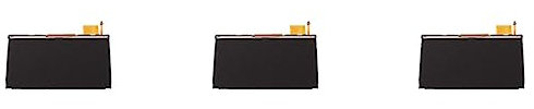liovitor LCD-Bildschirm mit Hintergrundbeleuchtung für PSP 3000 3001 3004 3006 3008 Serie, 3 Stück