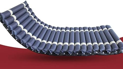 SPUZZO Wechseldruckmatratze, Wechseldruckentlastende Auflagematratze mit Pumpe, aufblasbare Matratzenauflage, Zirkulationsairbag, abnehmbare Anti-Dekubitus-Luftmatratze