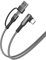 MINLU 100W Cable usb c 90 grados Cable de carga rápida 5A 1.2M Cable tipo C a tipo C/USB A, USB C Cable grado 90, Nylon trenzado Cable cargador Gris para iPhone 15,MacBook Pro/Air,Galaxy S24