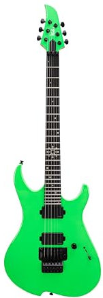 Vola Electric Guitar The Keene Machine J1 Keene Green Gloss Handmade in Japan MIJ Ebony Fingerboard Gotoh Bridge Gotoh Tuner Signature model 6 Strings Modern C Neck For All Levels