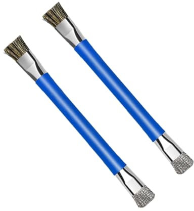 GLEAVI 2pcs Motherboard Cleaning Brush Electric Static Detail Cleaning Brush for Electronics
