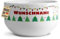 PR Print Royal Weihnachtliche Müslischale mit Name selbst gestalten - Frohe Weihnachten - Geschenk für Freunde und Familie, Rentiere, Wichtelgeschenk, Kollegin | Keramik, 500 ml