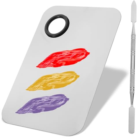 Beavorty Palette Mixing Tools Blending Spatulas for Cosmetic Makeup Palette Use for Professional Makeup and Paint Applications