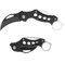 Tomedeks 1 Piece Stainless Steel Foldable Multifunctional Cutting Tool, Multi Tool-Knife, Folding Tool With Carbon Steel Handle,Keychain Pocket Gadgets For Camping And Hiking(B)