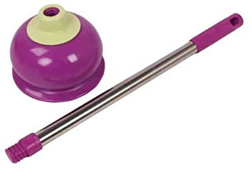 Gatuida Toilettenkolben Aus Gummi Mit Langem Edelstahlgriff Für Effiziente Abflussreinigung Und Verstopfungsbeseitigung