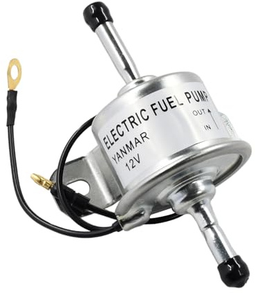 Texxparts Pompe à carburant 12 V 240-8381 2408381 compatible avec Ford New Holland Tractor 100 Compatible avec Mini pelle Hitachi ZX30U-2 Compatible avec Caterpillar Mini pelle hydraulique 301.6C