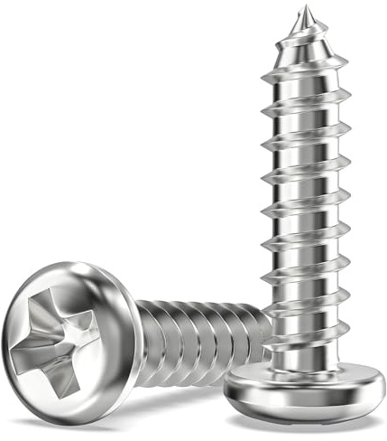 100 Stück M3 x 16mm Holzschrauben Edelstahl A2 V2A Blechschrauben