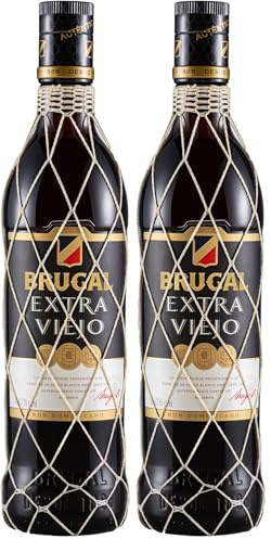 Brugal Extra Viejo Ron Dominicano 70cl (Paquete de 2)