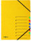 Pagna Ordnungsmappe Easy (Sammelmappe, 7 Fächer, 1-7) gelb