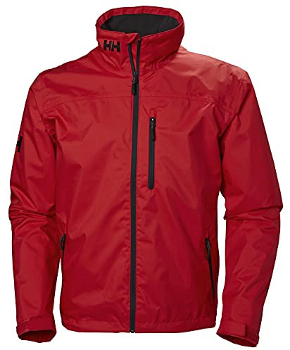 Herren Helly Hansen Crew Midlayer Jacket, Rot, L
