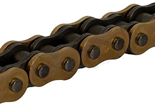 DID Kette 428 VX, 138 Glieder (X-Ring gold), offen mit Clipschloss