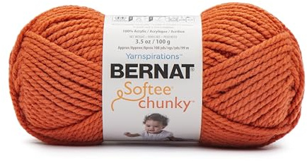 BERNAT SOFTEE CHUNKY -100G, Pumpkin