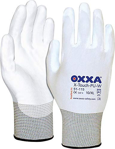 Oxxa 1 51 115 10 Montagehandschuh x-Touch PU-W, Größe 10, 3 Paar/Pack