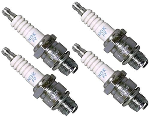 New NGK Standard Spark Plug BR7HS, 4122 Set of 4 Spark Plugs