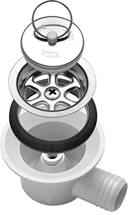 DOMETIC SMEV Ablaufarmatur gewinkelt, Ablauf ø 20 mm
