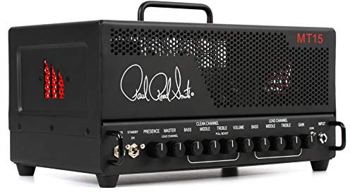 PRS MT15 Mark Tremonti Signature Amp, 15/7 Watt, 2 Channels, Tube Amplifier, Black, Guitar, Musical Instrument Amplifier