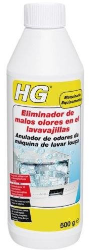 HG Eliminador de malos olores en el lavavajillas, Neutralizador de Uso Diario, 500 g