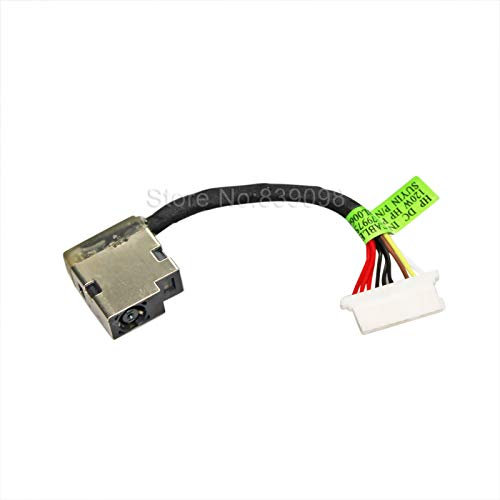 Gintai Câble DC Power Jack pour HP Pavilion 15-BC 15T-BC Omen 15-AX 17-W TPN-Q173 TPN-Q174 15-bc011nf 15-bc014nl 15-bc018nl 799751-Y50 799751-T50 799751-S50 799751-F50 799752-T50 858021-001 (120W)