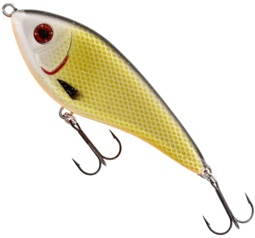 Westin Swim Glidebait 15cm 107g - Suspender Jerkbait, Farbe:Official Roach