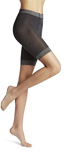 FALKE Damen Leggings Cooling 40 DEN W Pa halb-blickdicht einfarbig 1 Stück, Schwarz Black 3009, L 44-50