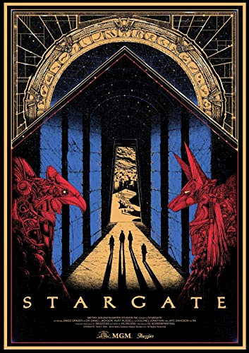 BCTS Stargate Alternatives Poster, Geschenk für Freunde, Familie, Liebhaber, Wanddekoration, Metallschild, Poster, 30,5 x 40,6 cm