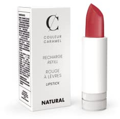 Couleur Caramel - Nachfüllpack seidenmatter Bio Lippenstift (263 - tiefrot)