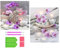 DOUKOYEE Diamond Painting für Erwachsene Blumen Buddha und Kerze Bilder DIY 5D Diamant Malerei Kit Stickerei Set Kreuzstich Diamant Painting Bilder Wall Home Room Decoration (C)