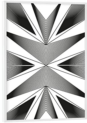 artboxONE Poster mit weißem Rahmen 18x13 cm Abstrakt Abstract Arrows - Bild Arrow abstrakt Arrow