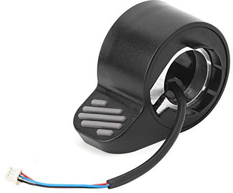 AYNEFY Daumengas Elektrischer Scooter, Elektroroller-Gashebel, Universal-Elektroroller-Bremse, Daumengas, Zubehör, Geschwindigkeitsregelung, Ersatzteil, Passend für ES1 ES2 E