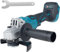 Beenle-Icey UK Angle Grinder 18V Cordless Angle Grinder High Power Cut-Off Tool Kit Brushless Electric Grinding Machine 3 Gears Variable 125mm Replace Compatible with 18V Battery