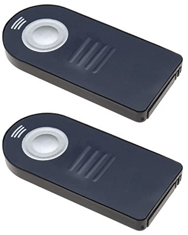 OTOTEC 2X Controles Remotos Inalámbricos por Infrarrojos Disparador Compatible con Nikon D40 D80 D70 D70s D50 D60 D90 Accesorios de Repuesto para Cámara 60x28 Mm
